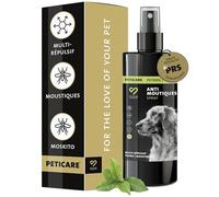 Peticare Spray Multi-répulsif pour Chiens | Protection Contre moustiques & Insectes | Action prolongée Jusqu’à 8 h avec Technologie PRS® | Icaridine & phéromones - petDog Protect 2809