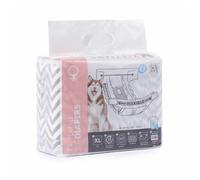 Petifam M-Pets Lot de 10 Couches pour Chien Femelle XL