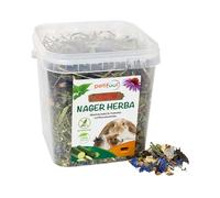 petifool &apos Maisonnette pour rongeurs seul Doublure Doublure Herba, saine et naturelle pour Rongeur Lapin, 1er Pack (1 x 430 g)