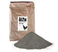 Petigi Poudre de Roche Primaire Diabase Farine de Roche Primaire Zeolith Zéolite Bain de poussière pour Poulets Semblable à Diatomée Sélection Poulailler, Quantité:25 kg