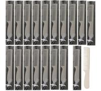 Petin de cheveux jetable de luxe de 20pcs; Peines de teinture de salon; Peines de cheveux pour la maison, l'hôtel, le salon, l'utilisation quotidienne