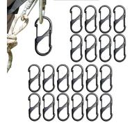 Petit à double ressort, verrouillage rapide à 2 ouvertures en | Petit pour la famille, les amis, les hommes, les femmes, le camping, la randonnée, l'escalade, les sports