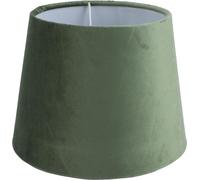 Petit abat-jour, abat-jour en tissu pour lampe de table et lampadaire, E27, E14, double usage, fait main, abat-jour conique, vert armée