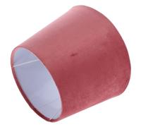 Petit Abat-jour en Tissu Rose pour Douille E27, 3cm | L'éblouissement, Protège les Yeux, Installation Rapide, pour Chevet, la Cuisine, Hôtels