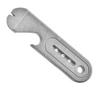 Petit alliage métallique ouvert pour biche de poche, tire-clous, ouvre-bouteille, outil de camping en plein air, petit outil de biche ouvert, outil de clous, porte-clés