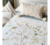 PETIT ALO Underzy Parure de lit 3 ou 4 pièces 100 % coton durable avec drap plat, drap-housse réglable et taie d'oreiller - Lit de 90, 135, 150, 180 cm, doux et respirant (lit 90)