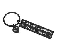 Petit Ami Cadeau Assurance de Conduite Porte Clés Cadea u J'ai besoin de Vous avec Moi Je t'aime Camionneur Mari C adeau Père Ca deau Saint Valentin Porte - clés