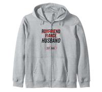 Petit ami, fiancé, Mari, Est 1980, Mariage, Couple Sweat à Capuche