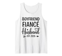 Petit ami, fiancé, Mari, Jour de Mariage 2026, fête de Lune de Miel Débardeur