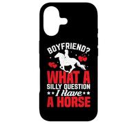 Petit ami ? Quelle Question Stupide J'Ai Un Cheval Coque pour iPhone 17