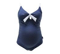 petit amour Maillot de bain 'Antonie' bleu marine / blanc, Taille XXL