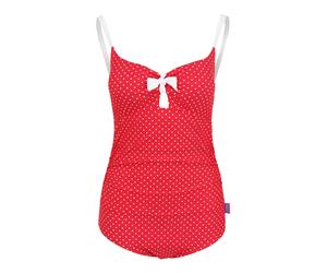 petit amour Maillot de bain 'ANTONIE' rouge / blanc, Taille XS