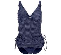 petit amour Tankini 'AVA' bleu marine / blanc, Taille M