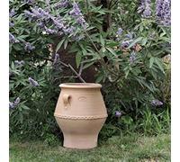 Petit amphore en céramique Palatina - Fabriqué à la main - Résistant au gel - Pour jardin, terrasse ou balcon