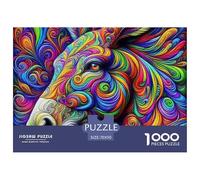 Petit âne 1000 Pièces Puzzle Animaux pour Adultes Enfants, Parfait pour Les Amateurs De Puzzles, Cadeau, Stimulant, Jeu Éducatif, Qualité Premium 70x50cm/1000pcs
