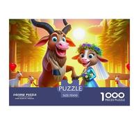 Petit âne 1000 Pièces Puzzle Animaux pour Enfants À Partir De 14 Ans, Parfait pour Les Amateurs De Puzzles, Cadeau, Jouet pour Enfant, Jeux Éducatif, Qualité Premium 70x50cm/1000pcs