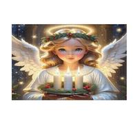 Petit Ange Mignon Puzzles en Bois Adultes Et Adolescents 1000 Pieces EnfFourmis Puzzle Décoration Mur Moderne Art Jouets Cadeau IntéressFourmis （75×50cm）
