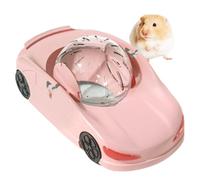 Petit Animal De Compagnie Roule d'exercice De Voiture 29.5x16.5x12cm Hamster Sport Ball PP Roue d'exercice pour Hamster Véhicule De Jouet De Roue De Fitness Silencieux pour Petit Animal De Compagnie