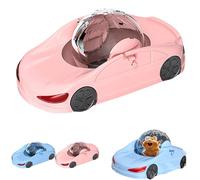 Petit Animal De Compagnie Roule d'exercice De Voiture 29.5x16.5x12cm Hamster Sport Ball PP Roue d'exercice pour Hamster Véhicule De Jouet De Roue De Fitness Silencieux pour Petit Animal De Compagnie