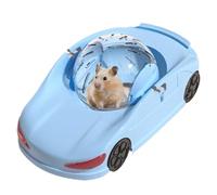 Petit Animal De Compagnie Roule d'exercice De Voiture 29.5x16.5x12cm Silencieux Balle d'exercice pour Hamster PP Transparent Mignon Hamster Boule Roues D'exercices Boule Course Petit Animal