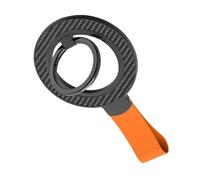 Petit anneau de support pour coque de téléphone - Maîtrisez votre portée à une main, béquille magnétique rotative à 360 degrés, construction en zinc à haute friction + profil fin adapté aux poches, se