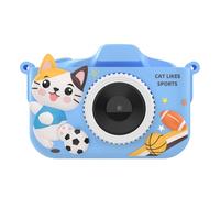 Petit appareil photo numérique avec écran LCD - Peut prendre des photos - Jouet de dessin animé - Caméscope pour enfants - Activité parentale - Enfant