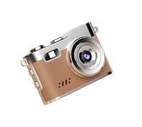 Petit appareil photo numérique miniature rétro 1080p - Prend en charge 16 Go 32 Go - Extension de carte - Collier pour Vlog quotidien