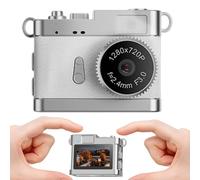 Petit appareil photo numérique - Outil de photographie LED réglable, écran couleur IPS de 2,4 cm pour adolescents, appareils photo compacts pour photo vidéo, gadget portable, idéal pour les voyages