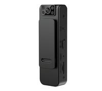 Petit appareil vidéo 1920 x 1080p avec objectif réglable à 90° et clip - Parfait pour tableau de bord de voiture - Vues surélevées - Enregistreur d'activité sportive