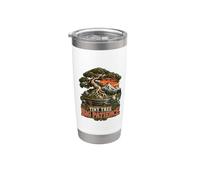 Petit Arbre Grande Patience Cultivateur Bonsaï Jardinier Gobelet isotherme en acier inoxydable double paroi