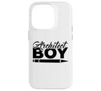 Petit architecte étudiant en Architecture Garçons Coque pour iPhone 14 Pro