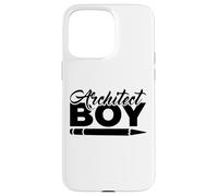 Petit architecte étudiant en Architecture Garçons Coque pour iPhone 15 Pro Max