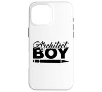 Petit architecte étudiant en Architecture Garçons Coque pour iPhone 16 Pro Max