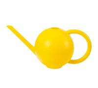 Petit arroseur rond de 1,5 l - Bouilloire de floraison pour la maison - Petit jardinage - Arrosoir de plantes succulentes - Long bec - Outils d'arrosage de jardin - Demi arrosoir (jaune, taille