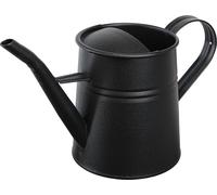 Petit arrosoir déco chic Noir Métal 30x13x17cm 1,7l Vase pour plantes Appartement Balcon Décoration