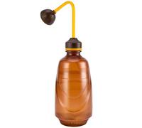 Petit Arrosoir pour Germes, 450 ML Mini Arrosoir, Pulverisateur a Main, Arrosoir pour Plantes d'intérieur, pour l'intérieur et l'extérieur, La Verdure, Les Pelouses(Marron)