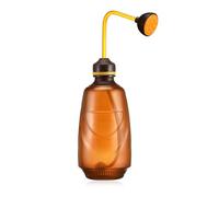 Petit arrosoir pour plantes d'intérieur - 450 ml - Mini arrosoir - Pression manuelle - Peut être inversé - Pour petites plantes, boutures, fleurs et semis