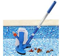 Petit Aspirateur de Piscine Sac à Mailles Fines avec Manche télescopique