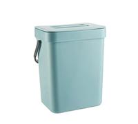 Petit Bac à Compost de Cuisine 3L Poubelle de Cuisine Conteneur de Comptoir Ménager avec Couvercle pour Composteur D'ordures (d)