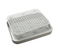 Petit bac à litière carré pour lapins, lapins, cochons d'Inde, hamster pour adultes, cochons d'Inde, hamster, lapins, animaux de compagnie, bac à litière pour adultes cochons d'Inde, hamster, petit