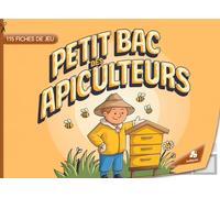 Petit Bac des Apiculteurs - 105 fiches de jeu: Jeu du baccalauréat - Édition apiculture | Le jeu classique avec des catégories autour des abeilles, du miel et de la ruche