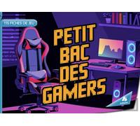 Petit Bac des Gamers - Jeu pour les passionnés de jeux vidéo - 105 fiches de jeu: Jeu du baccalauréat - Édition Gamers | Le jeu classique avec des catégories inspirées de l’univers du gaming
