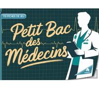 Petit Bac des Médecins - Jeu pour les docteurs - 105 fiches de jeu: Jeu du baccalauréat - Édition Médecins | le jeu classique avec des catégories pour l'hôpital