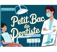 Petit Bac du Dentiste - 115 fiches de jeu: Jeu du baccalauréat - Édition dentiste | Le jeu classique avec des catégories pour le cabinet dentaire