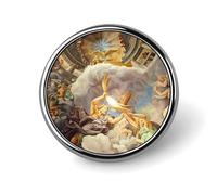 Petit badge rond de la mythologie gréco-romaine, épingle à revers pour sac, 2,5 cm, accessoires pour chemise