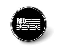 Petit badge rond « N'oubliez pas que tout le monde a déploy頻, épinglette pour sac, accessoires pour chemises de 2,5 cm