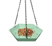 Petit Bain d'oiseaux | Distributeur De Extérieur Polygonal | Bassin Suspendable Décoration Jardin pour Fenêtre Balcon Terrasse Patio Porche Observation Oiseaux
