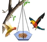 Petit bain d'oiseaux - Mangeoire à suspendre et bain d'oiseaux | Qualité durable Attrayante pour les oiseaux Bol d'eau décoratif pour balcon, jardin, rebord de fenêtre, terrasse et parc