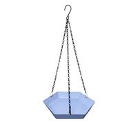 Petit Bain d'oiseaux | Plateau Polygonal pour Perruches - Abreuvoir Suspendu Déco Extérieure pour Balcon Terrasse Jardin Parc Famille