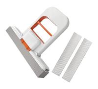 Petit balai à main portable pour le nettoyage des mains en coton humide et sec avec têtes de rechange
